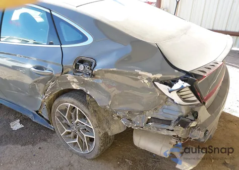 2021 Hyundai Sonata N Line из США, поврежденный, VIN 5NPEK4JC1MH097279